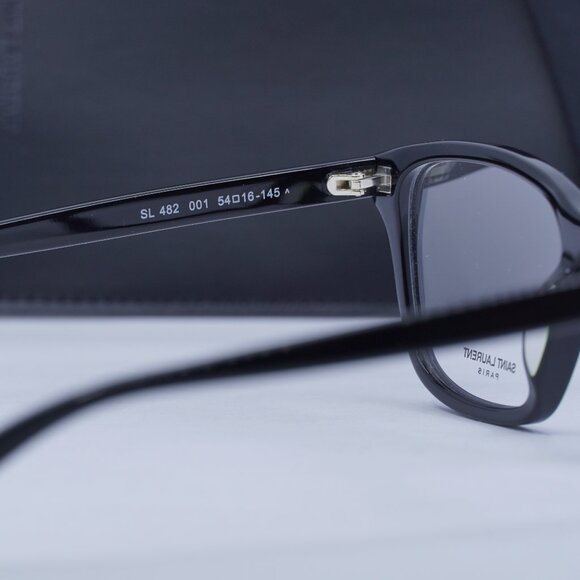 Final Price! Saint Laurent SL482 001 Black Eyeglasses - Picture 8 of 9